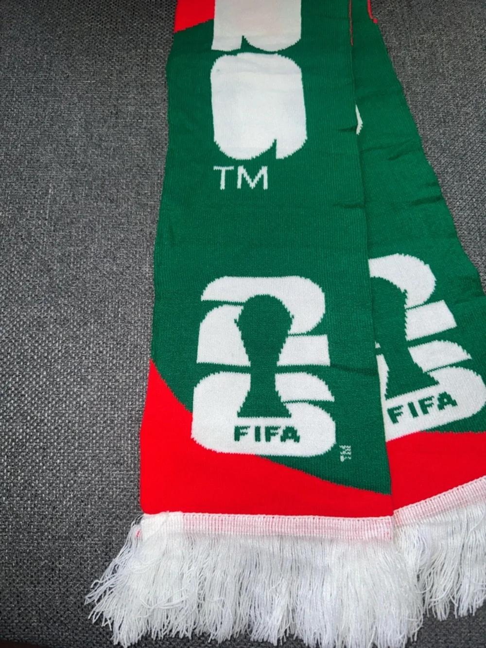FIFA 26 World Cup Supporter Scarf green red